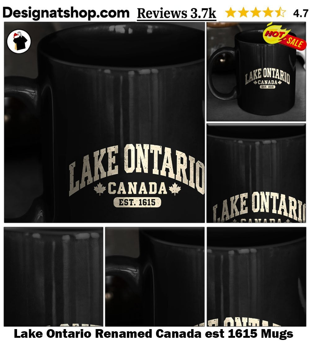 Lake Ontario Renamed Canada est 1615 shirt