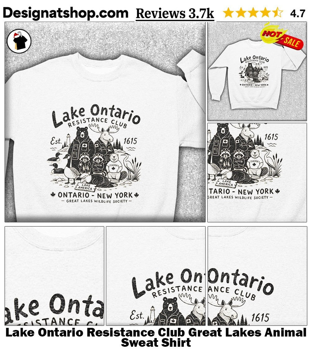 Lake Ontario Resistance Club Great Lakes Animal shirt
