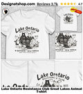 Lake Ontario Resistance Club Great Lakes Animal shirt