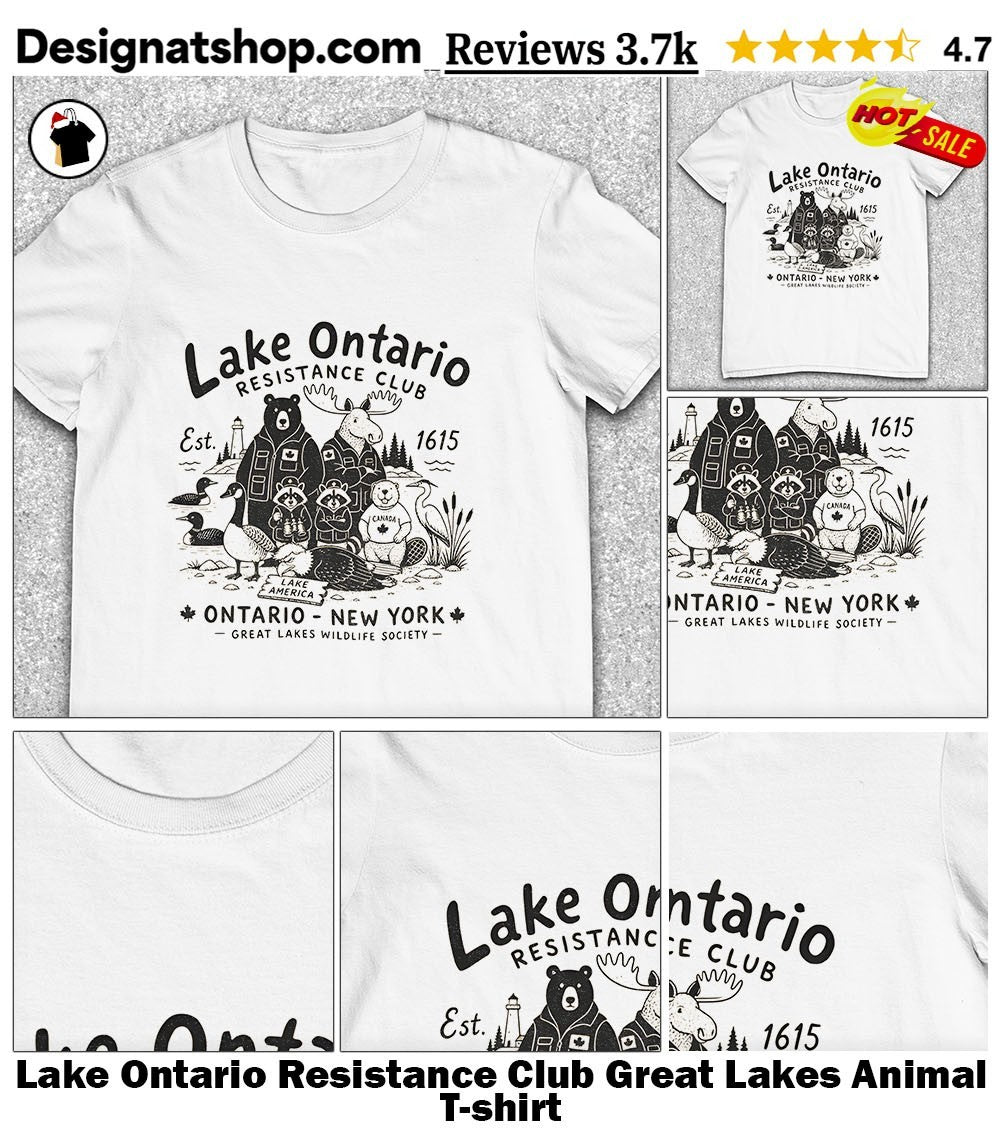Lake Ontario Resistance Club Great Lakes Animal shirt
