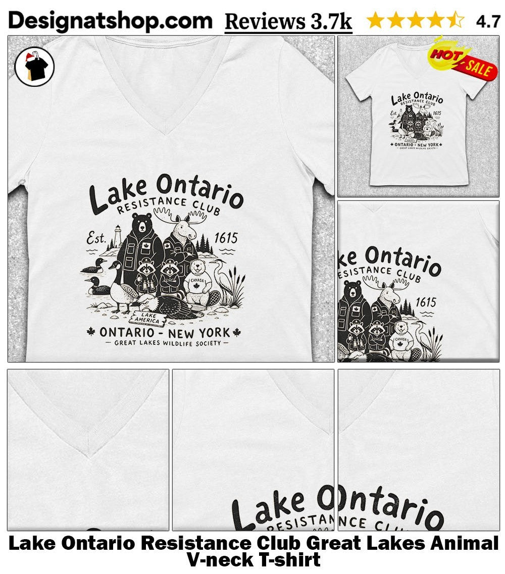 Lake Ontario Resistance Club Great Lakes Animal shirt