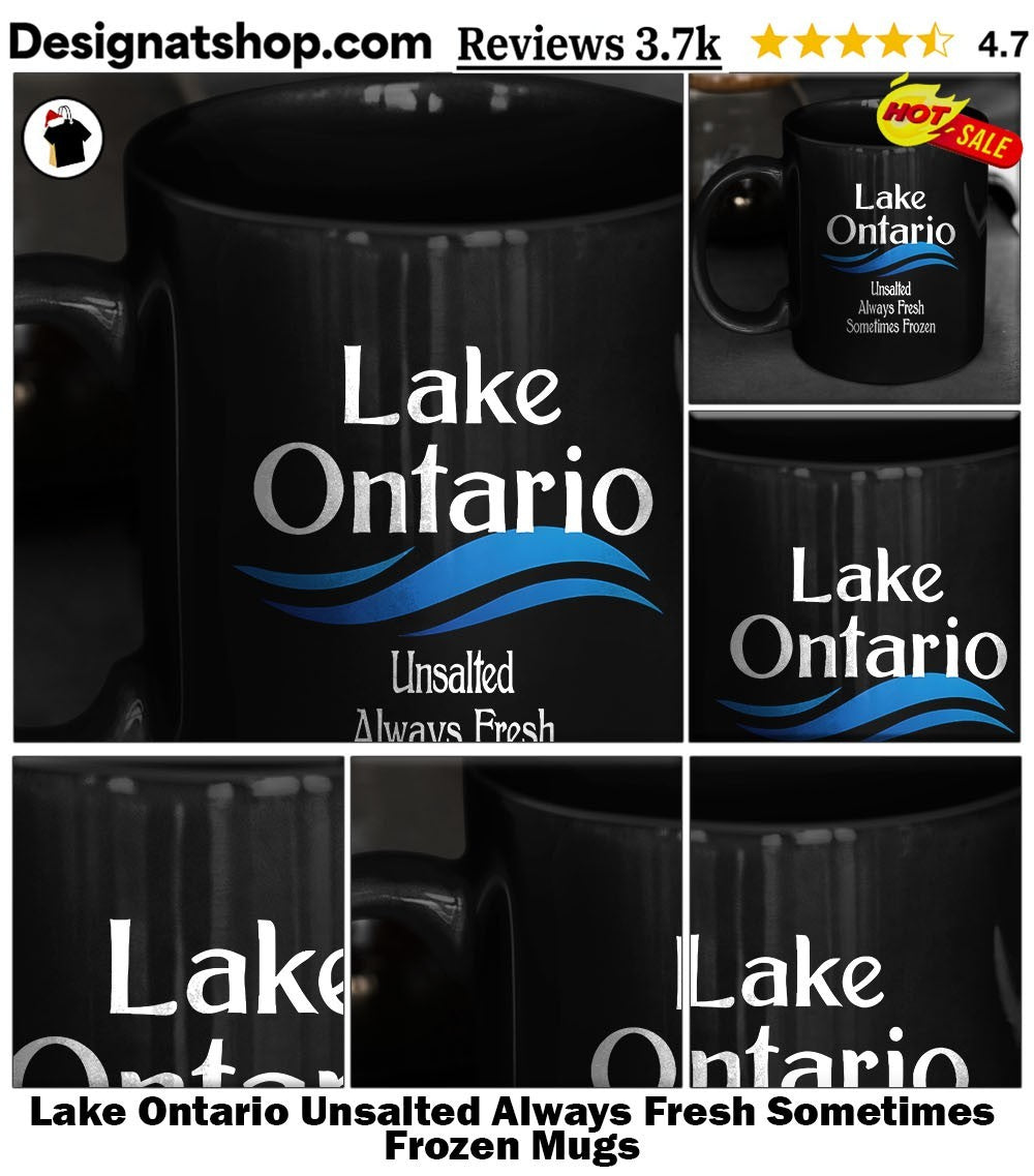 Lake Ontario Unsalted Always Fresh Sometimes Frozen shirt