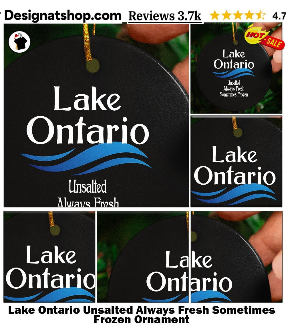 Lake Ontario Unsalted Always Fresh Sometimes Frozen shirt