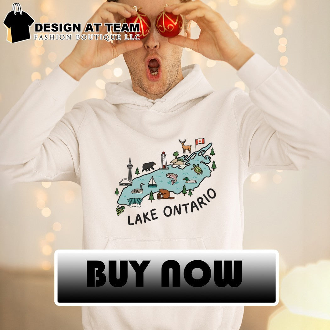 Lake Ontario animals shirt