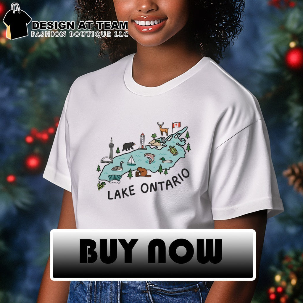 Lake Ontario animals shirt
