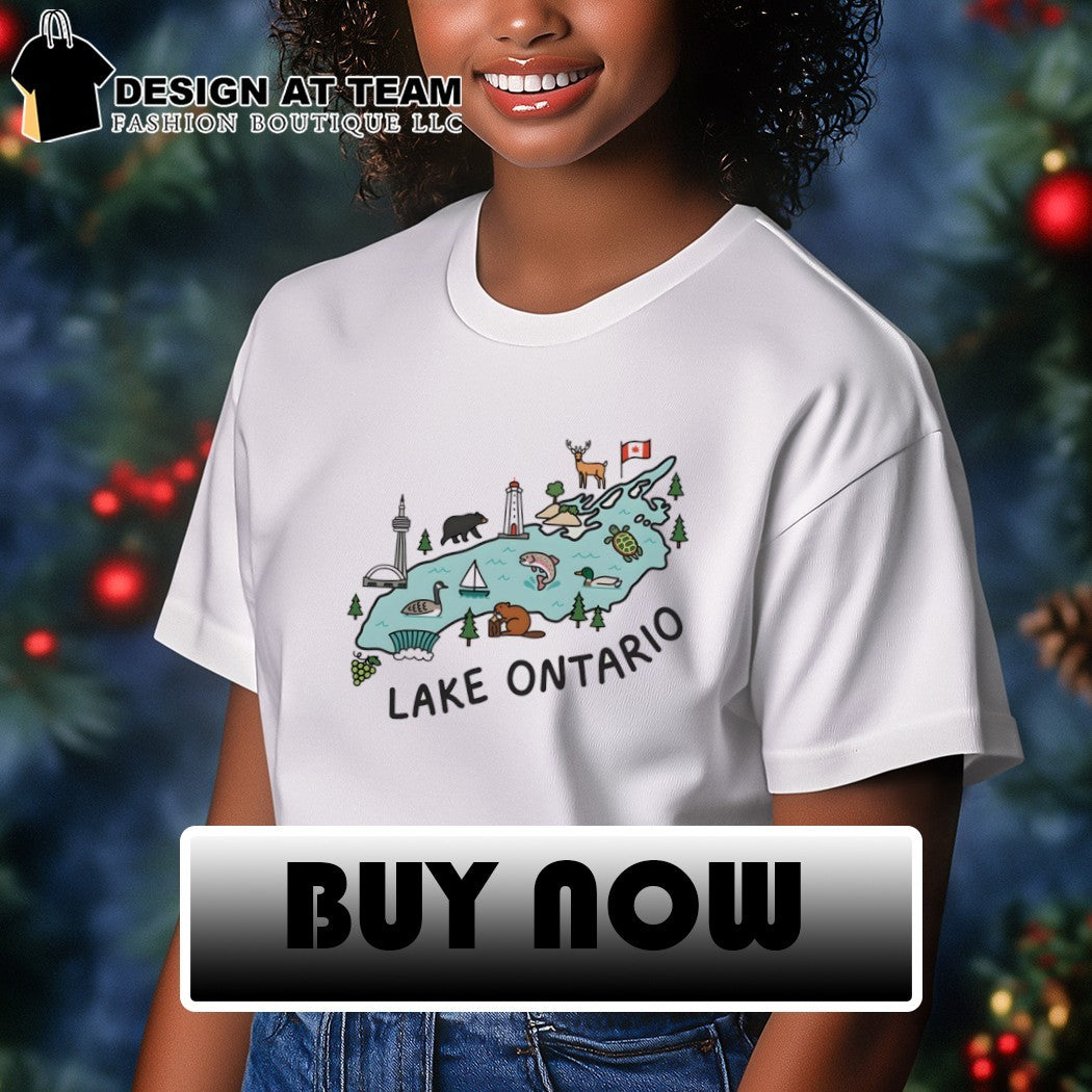 Lake Ontario animals shirt