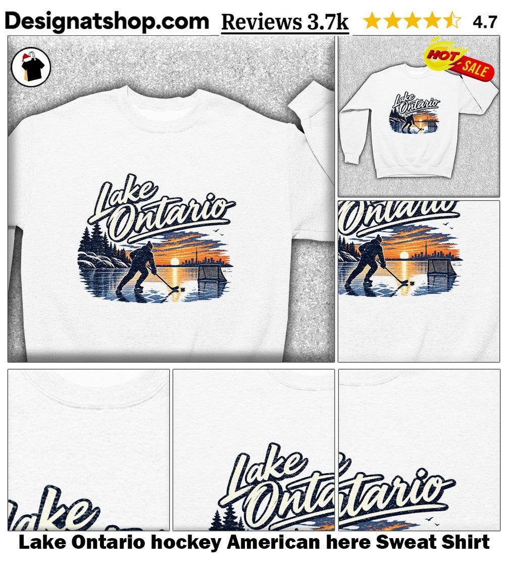 Lake Ontario hockey American here shirt
