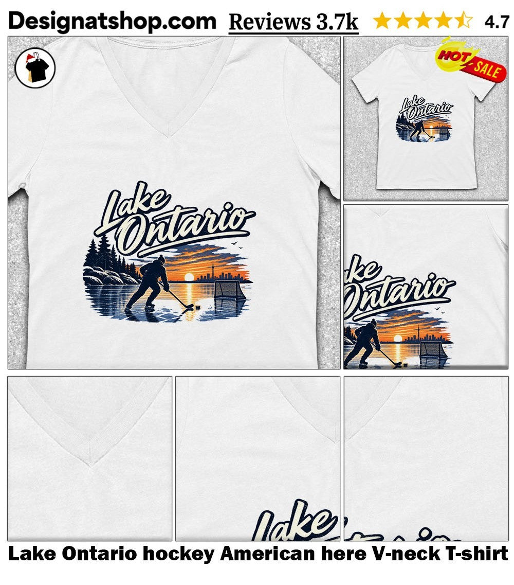 Lake Ontario hockey American here shirt
