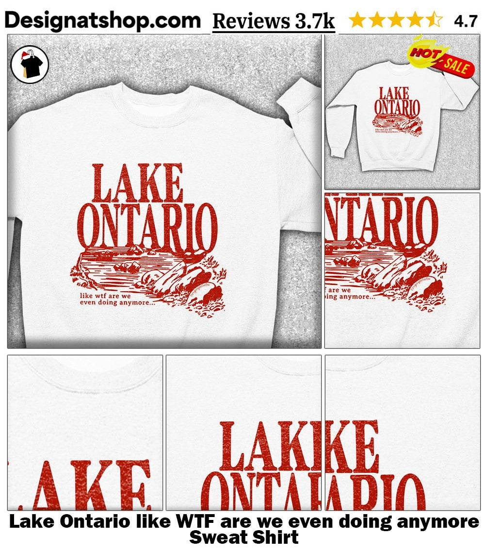 Lake Ontario like WTF are we even doing anymore shirt