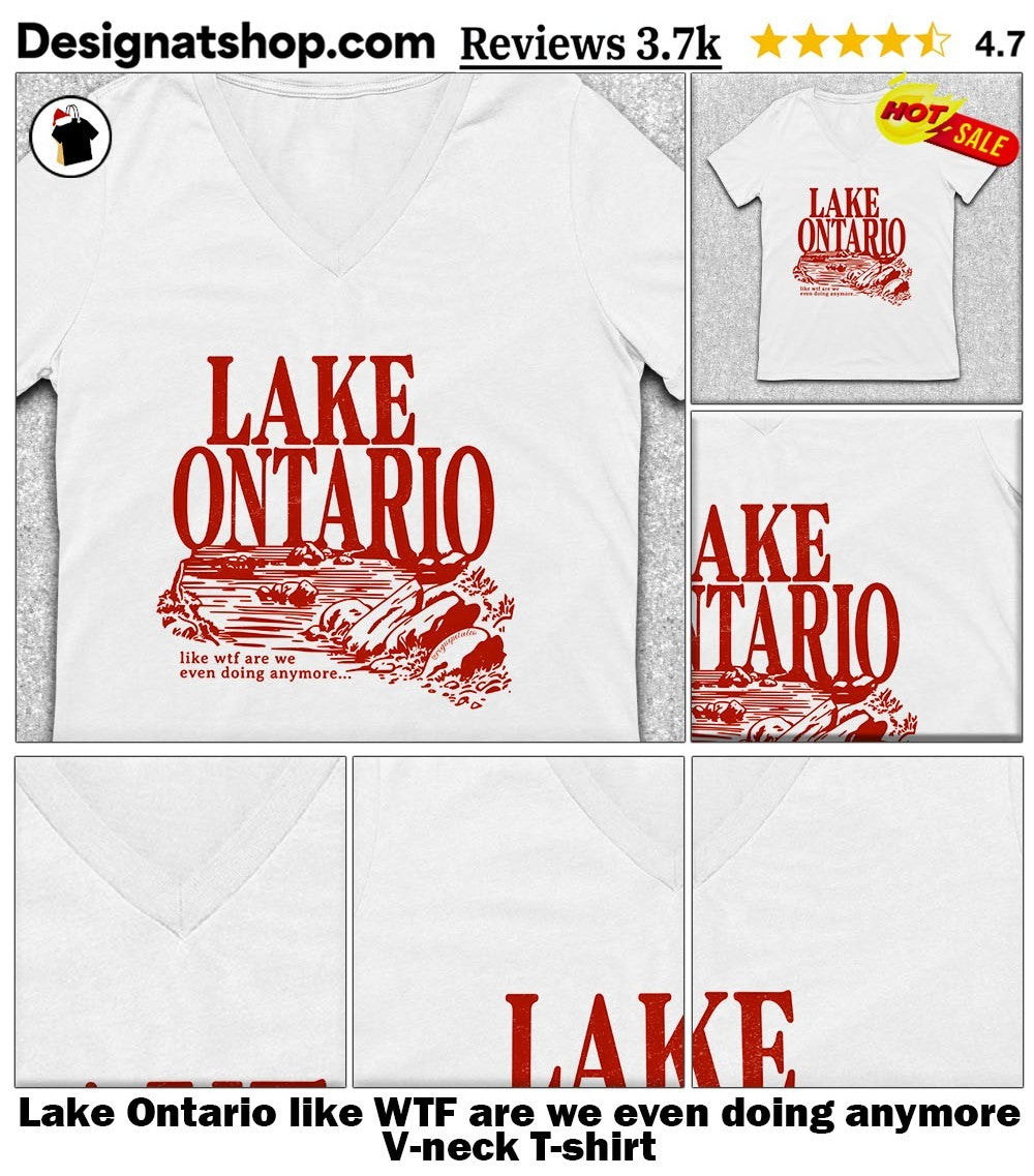 Lake Ontario like WTF are we even doing anymore shirt