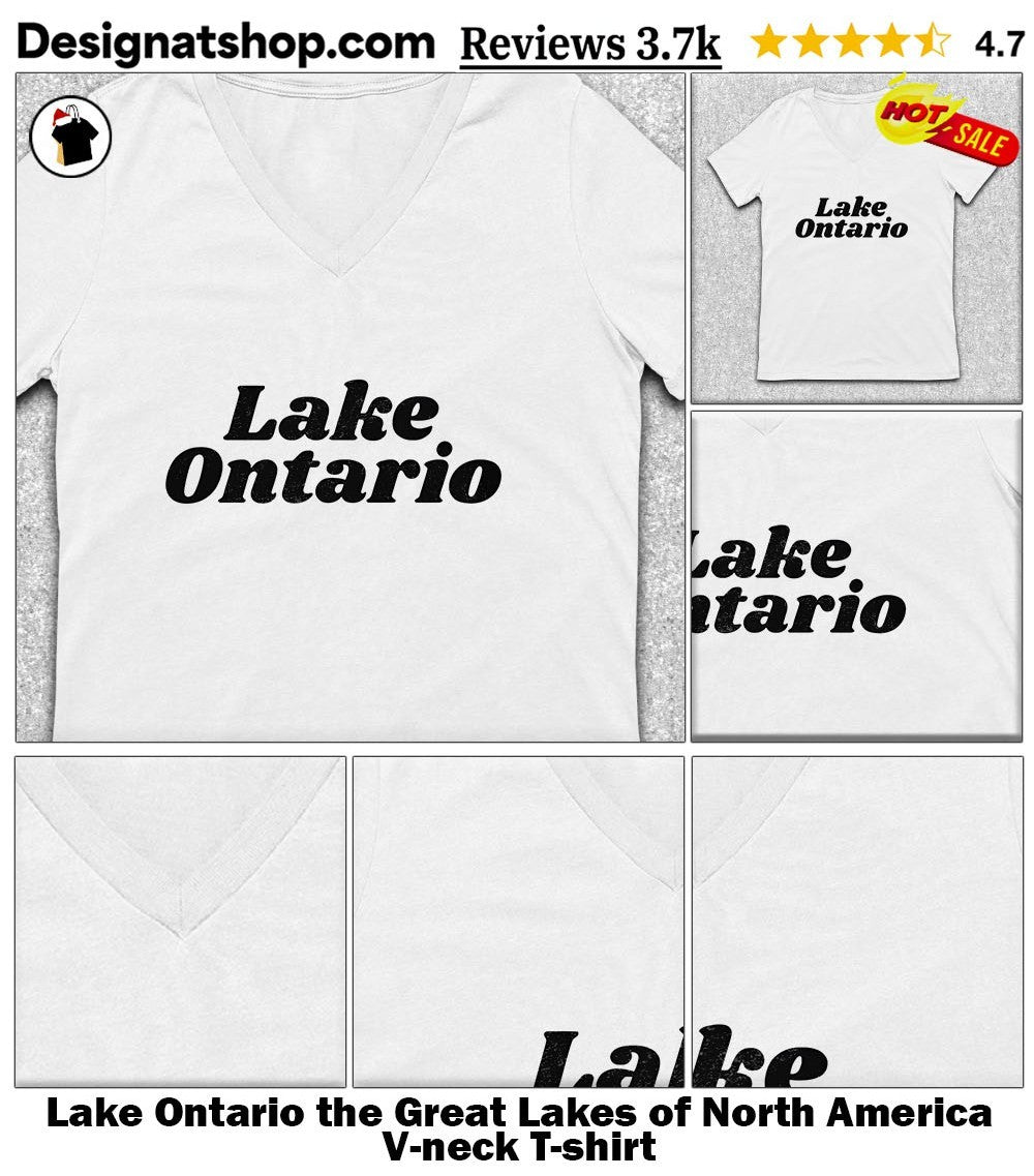 Lake Ontario the Great Lakes of North America shirt