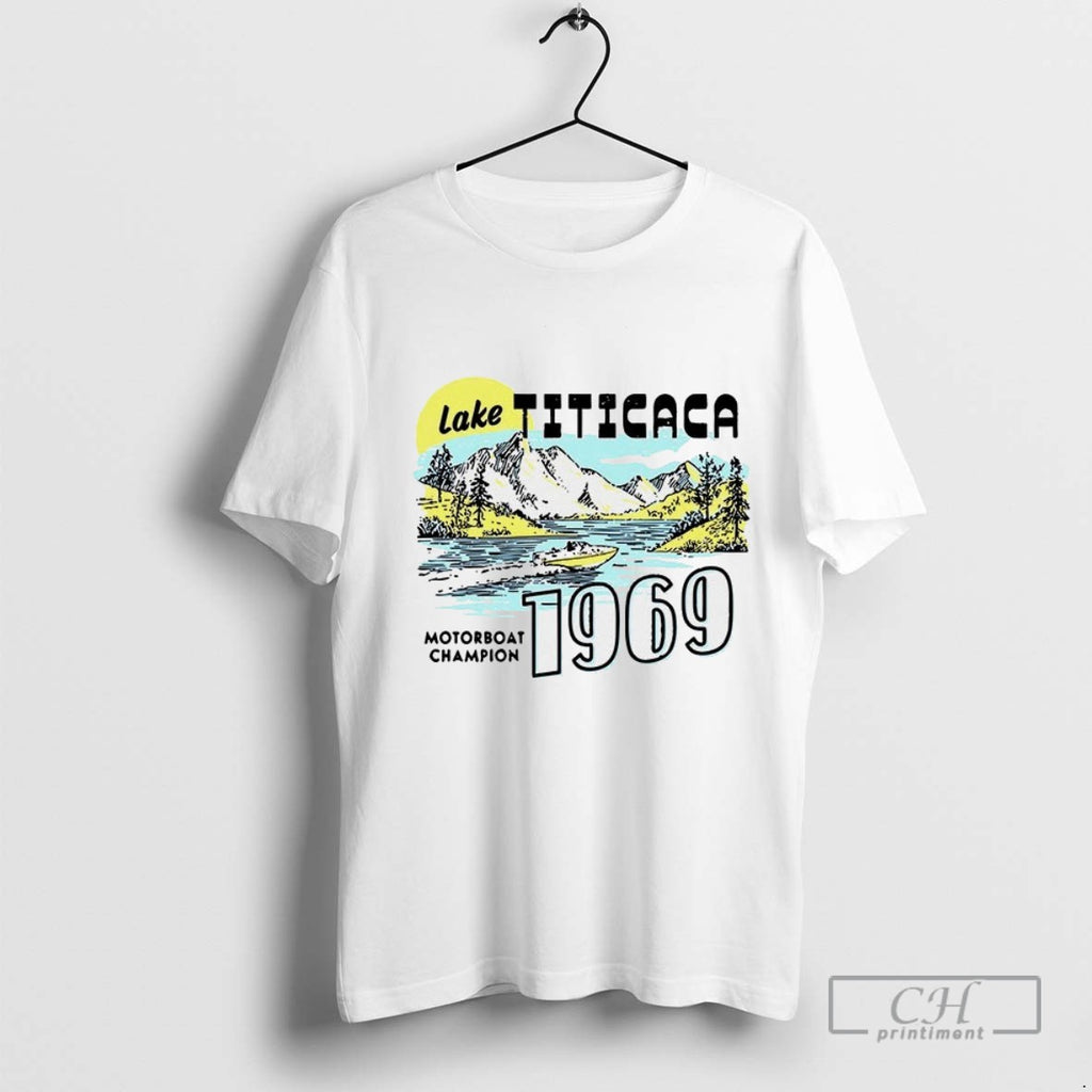 Lake Titicaca Motorboat Champion 1969 T Shirt Sweater