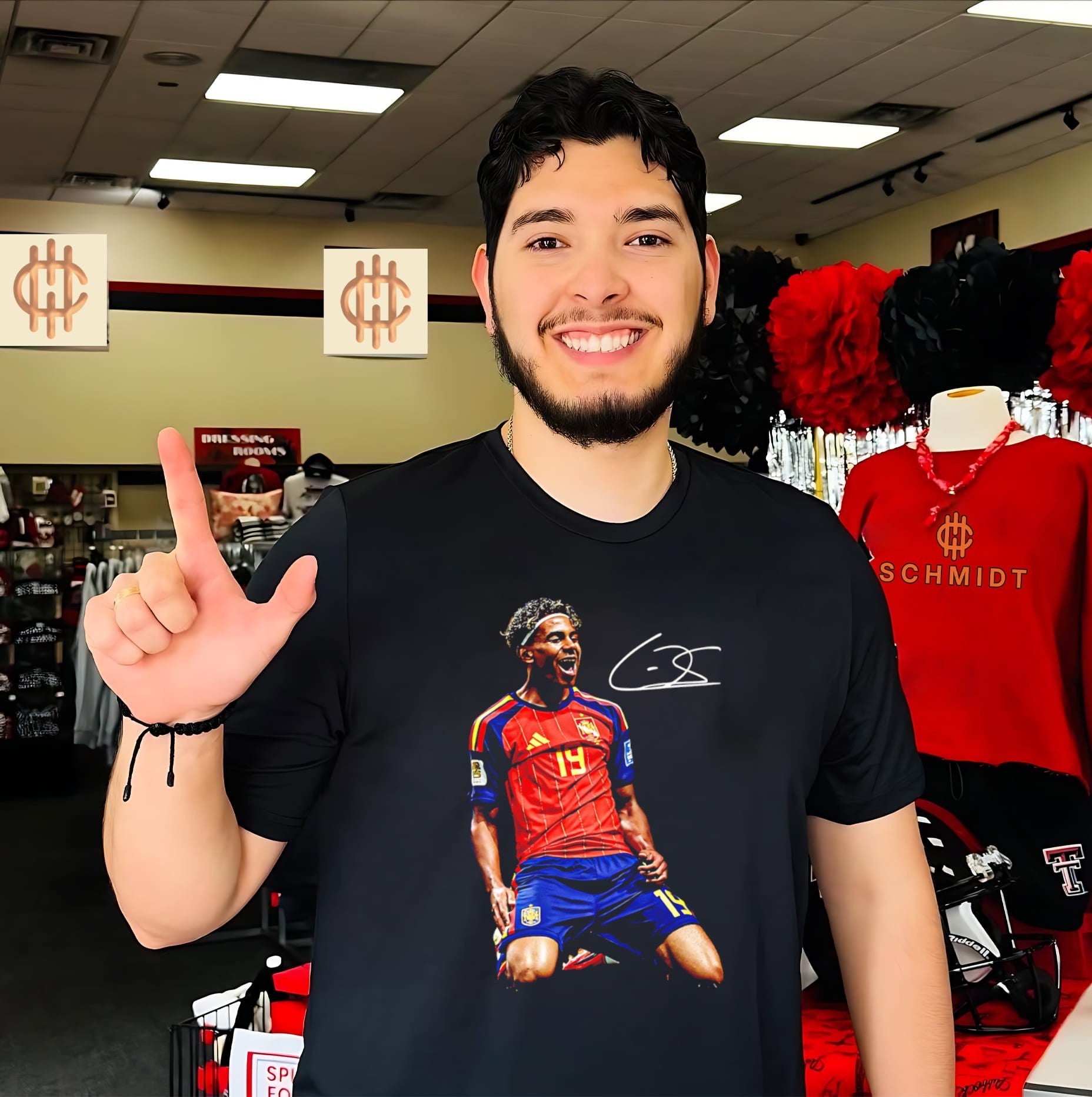 Lamine Yamal Arrived Spain National Football Team shirt