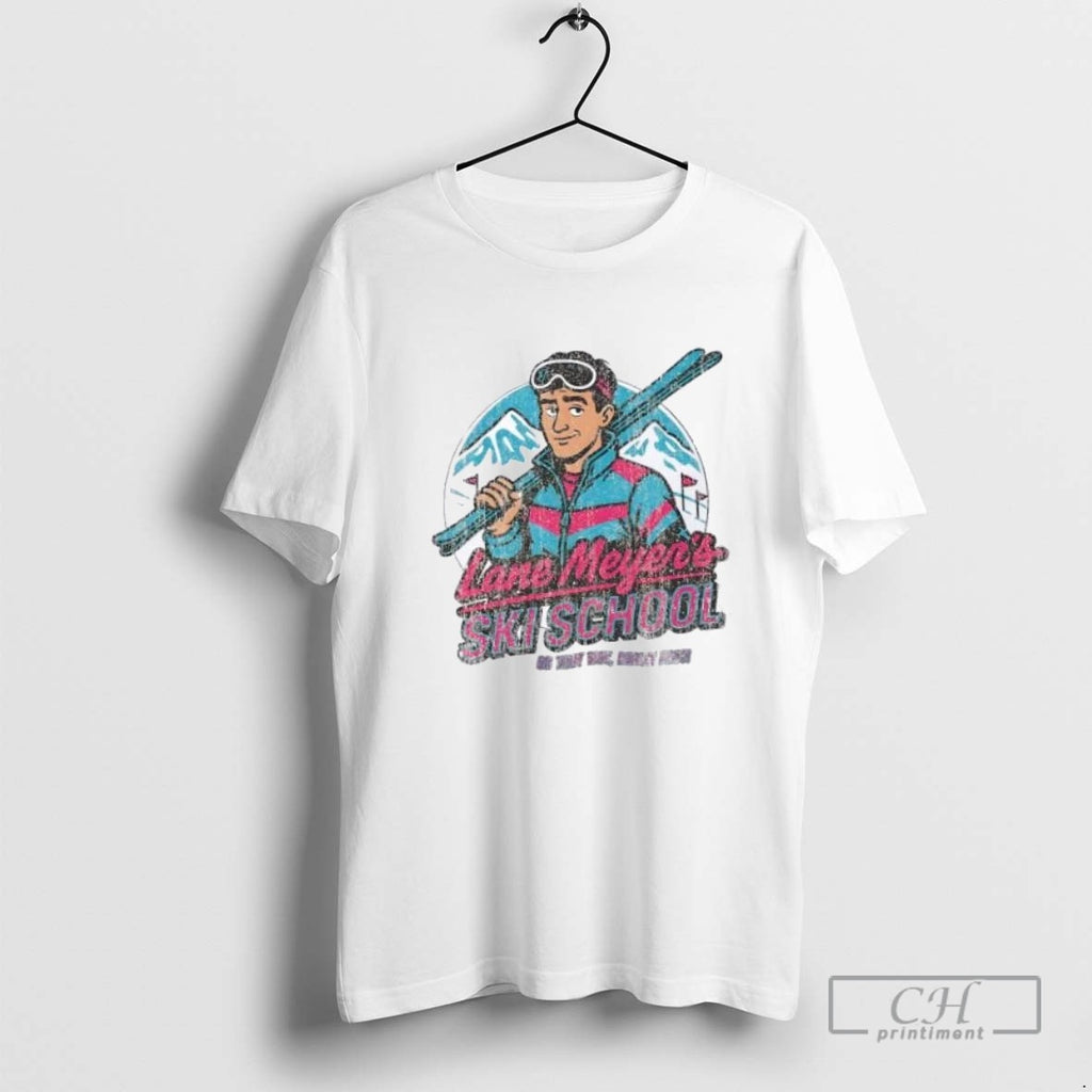 Lane Meyers Ski School Go That Way Really Fast T Shirt Sweater