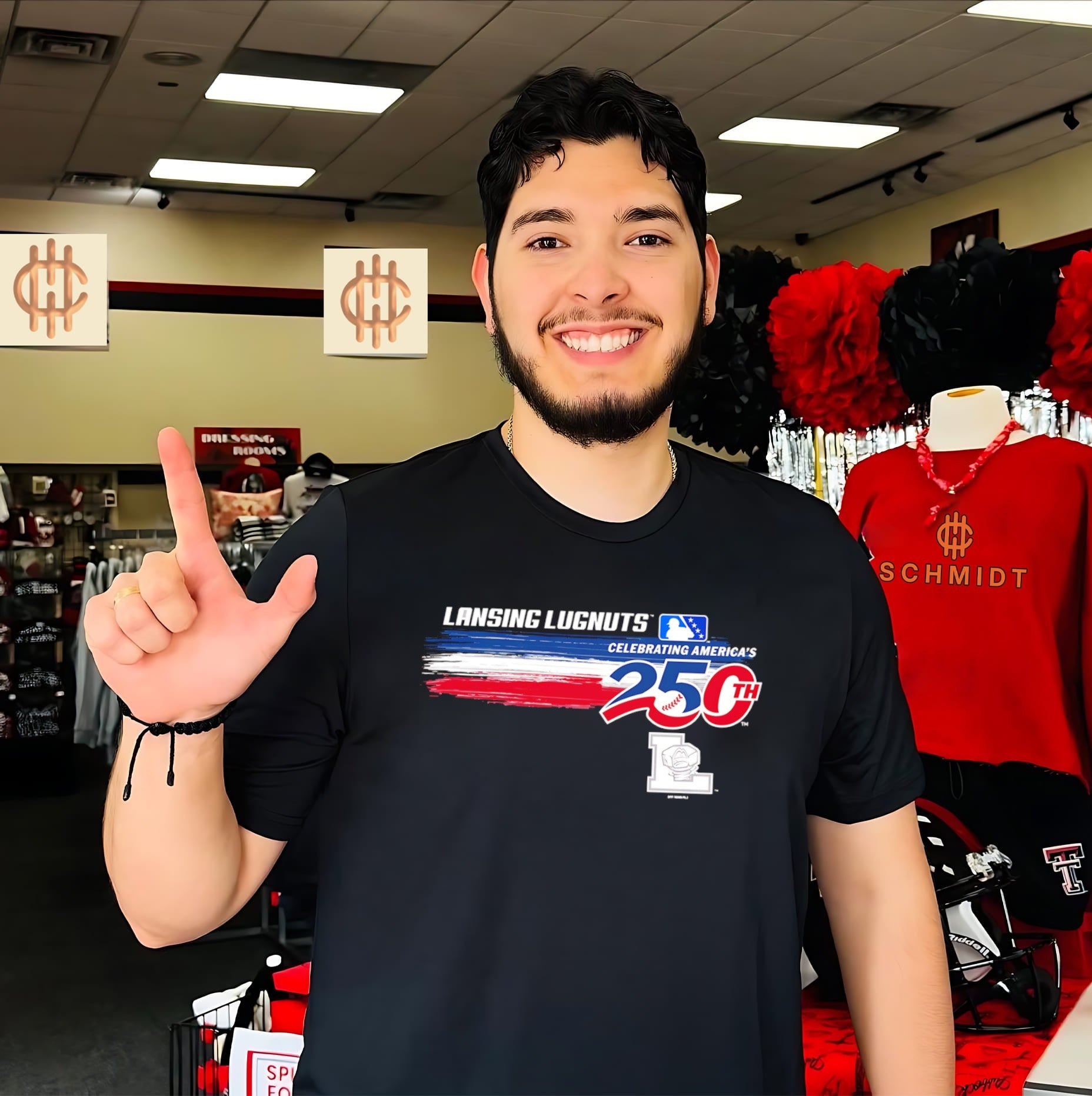Lansing Lugnuts America 250 Celebrating America’s 250th shirt