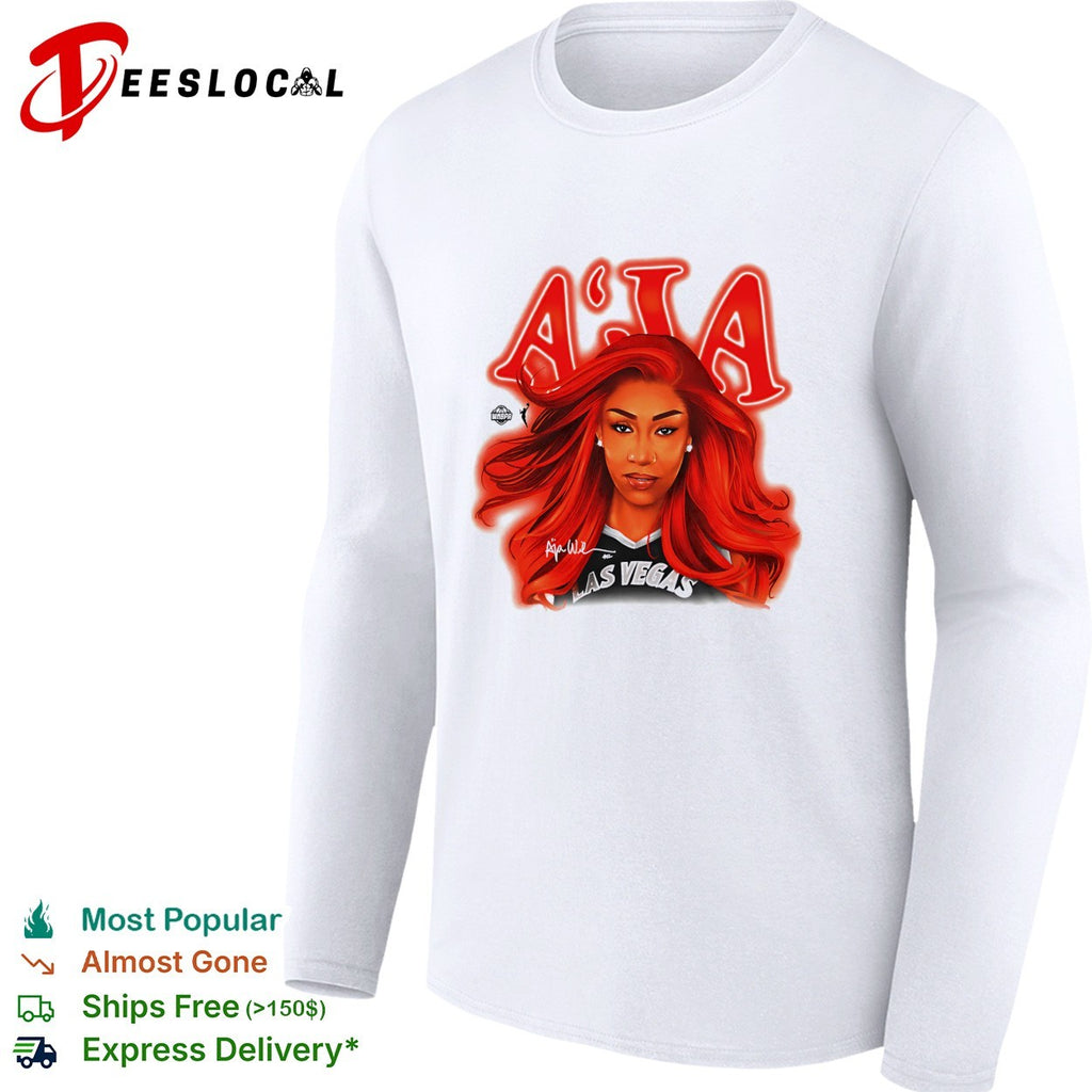 Las Vegas Aces A’ja Wilson portrait shirt