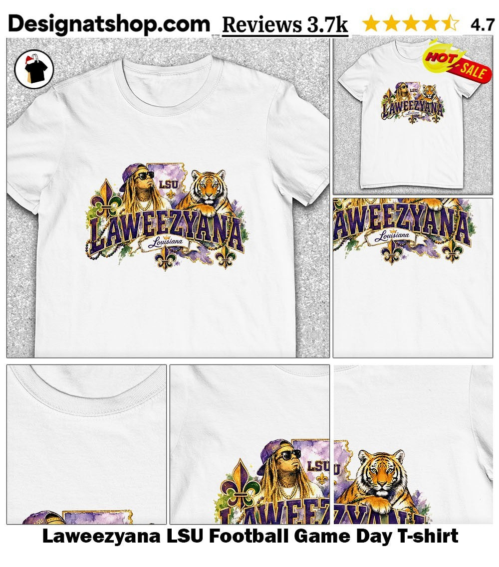 Laweezyana LSU Football Game Day shirt