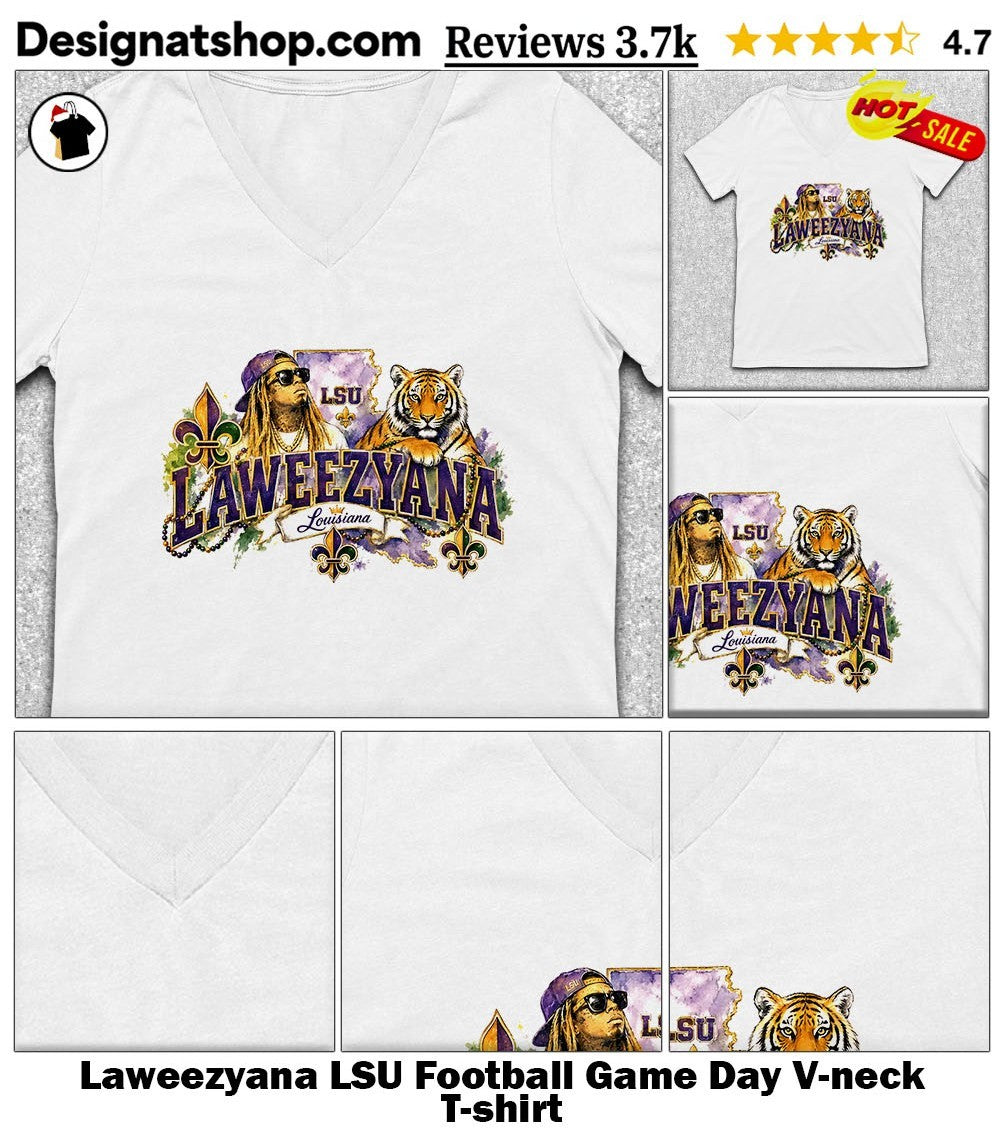 Laweezyana LSU Football Game Day shirt