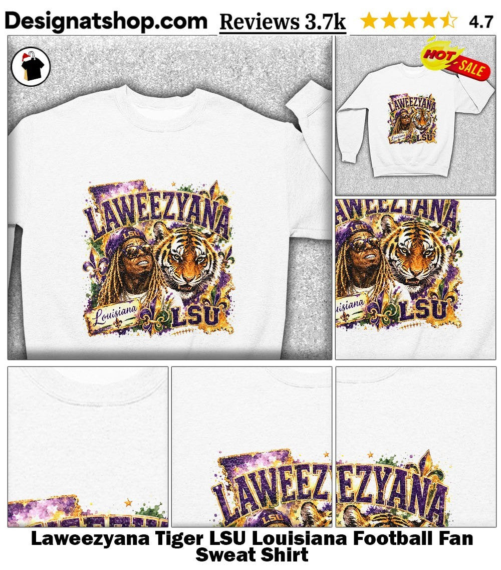 Laweezyana Tiger LSU Louisiana Football Fan shirt