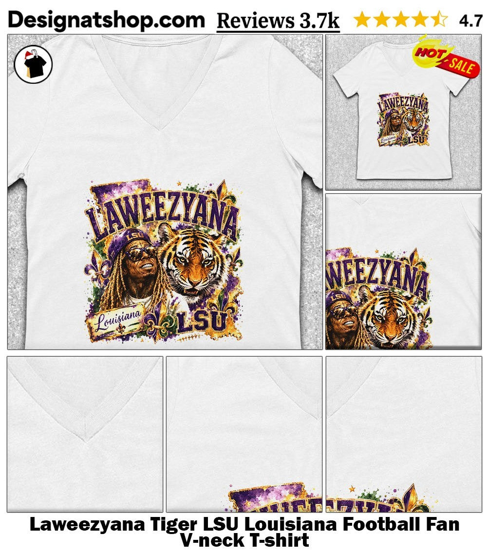 Laweezyana Tiger LSU Louisiana Football Fan shirt