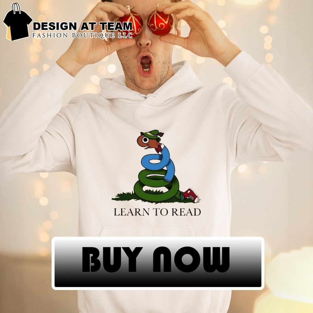 Learn To Read snake shirt