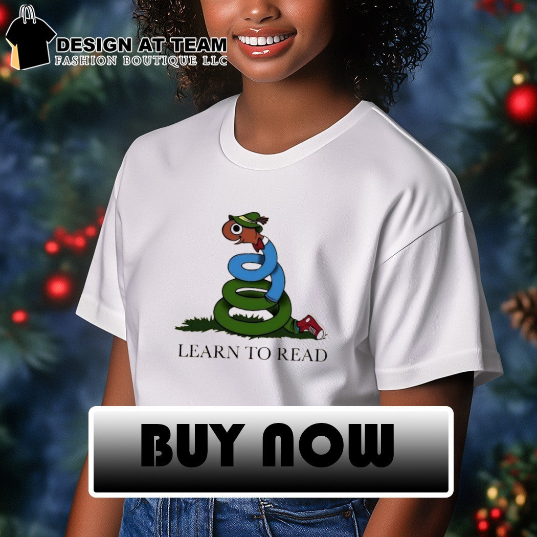 Learn To Read snake shirt