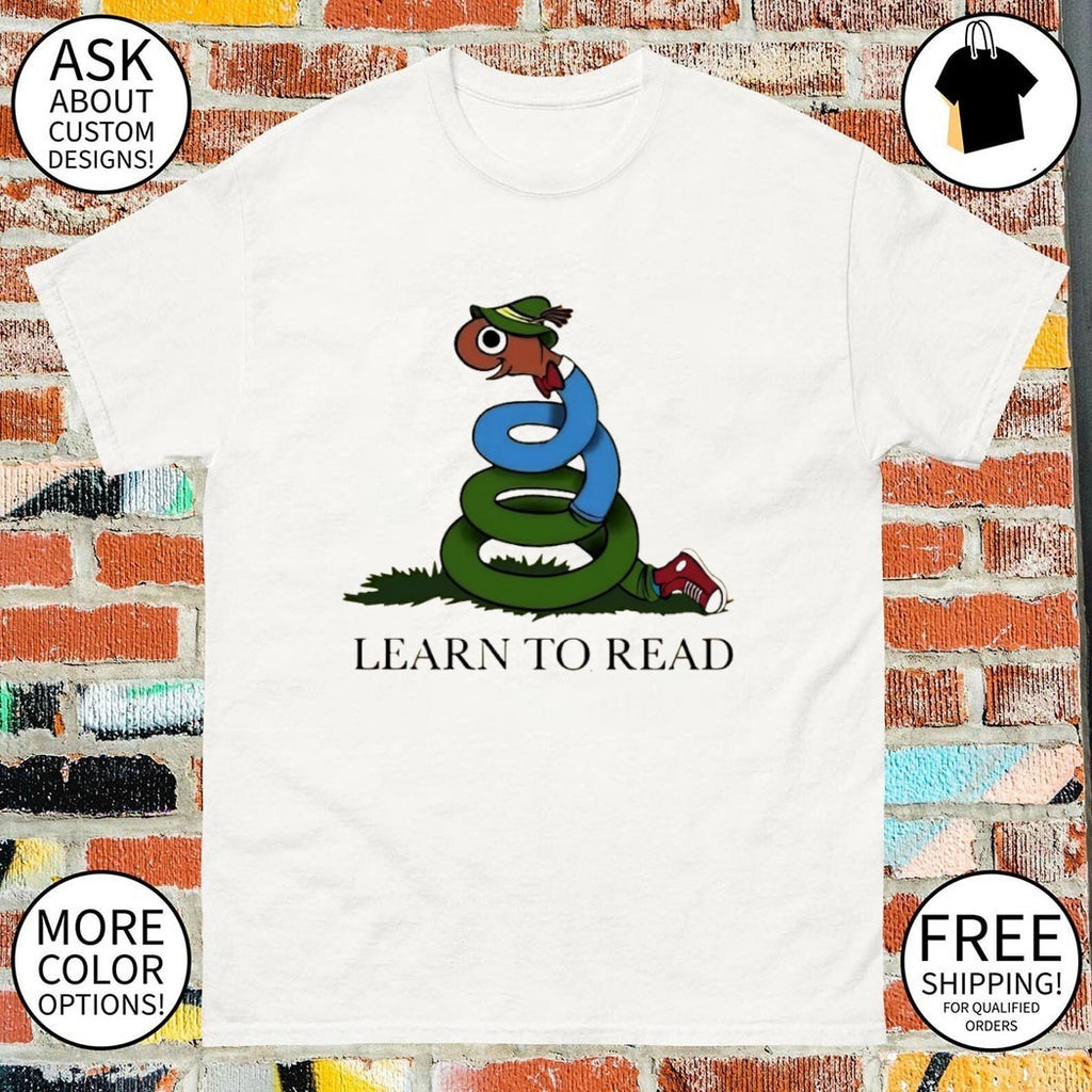 Learn To Read snake shirt