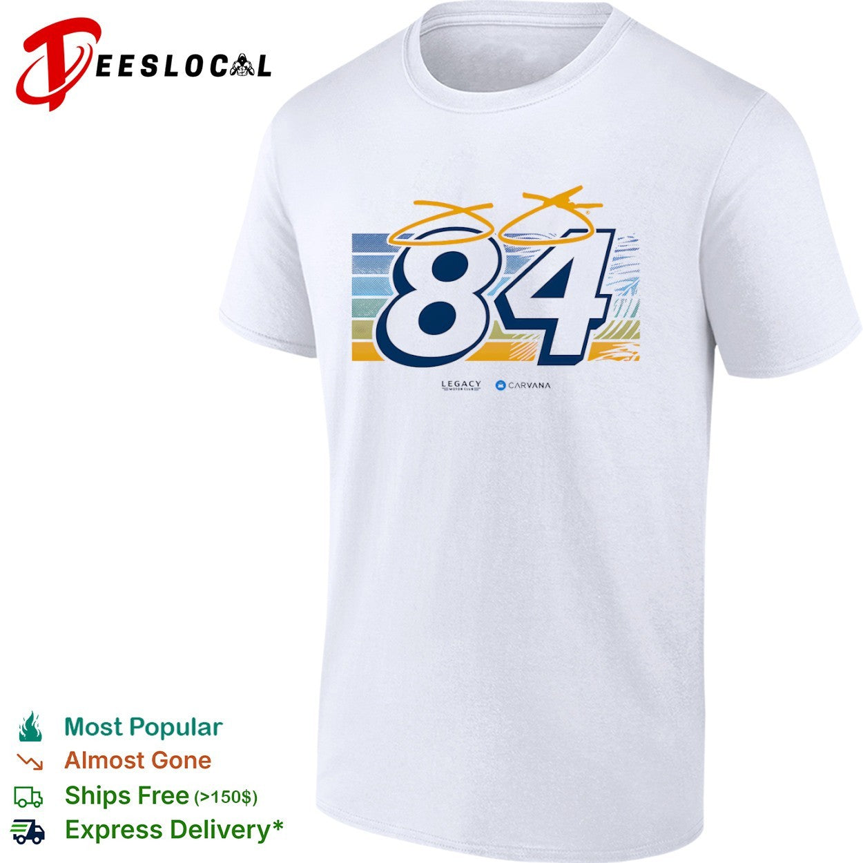 Legacy Motor Club halos 84 Carvana shirt