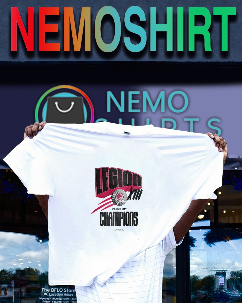 Legion XIII Mexico City champions shirt