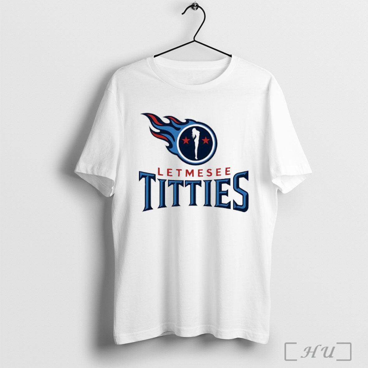 Letmesee Titties X Tennessee Titans T Shirt