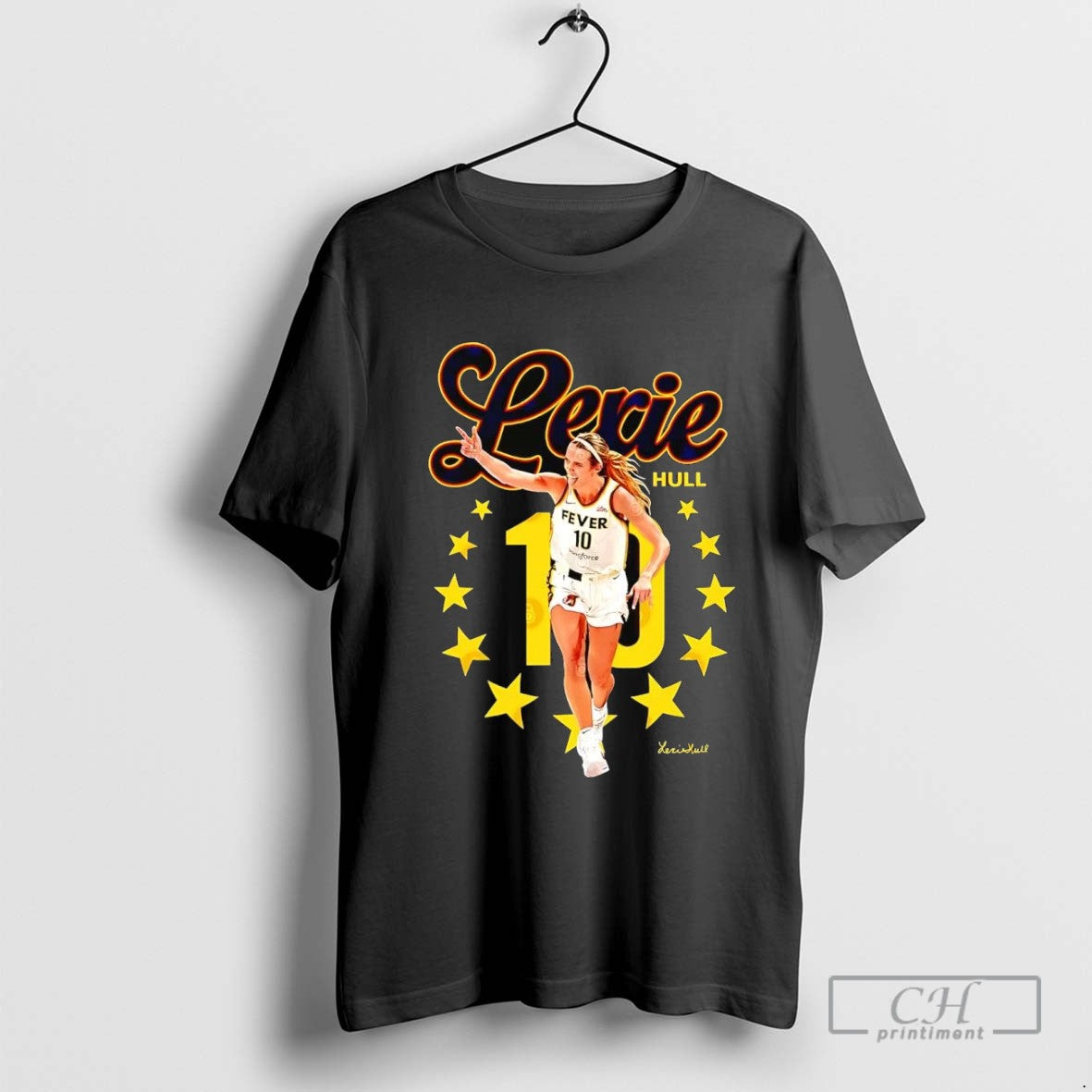 Lexie Hull Celebration Running Indiana Fever