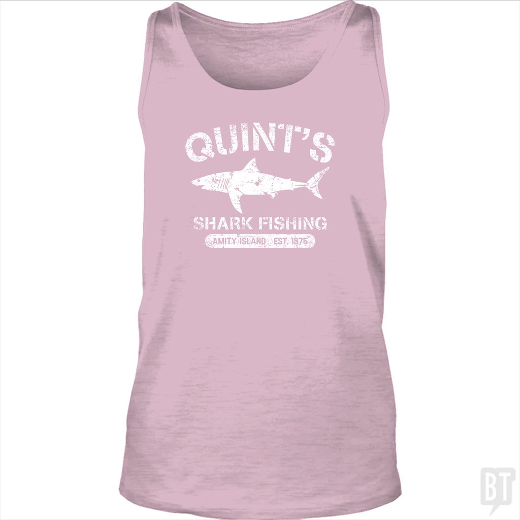 Quint's Shark Fishing Tank Top