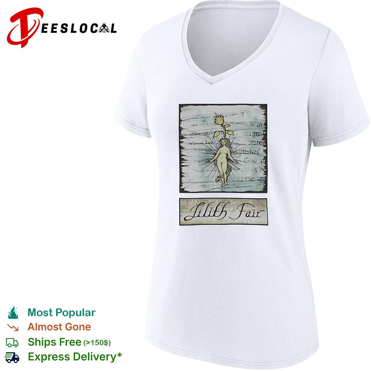 Lilith Fair The tree wpman had no clothes shirt