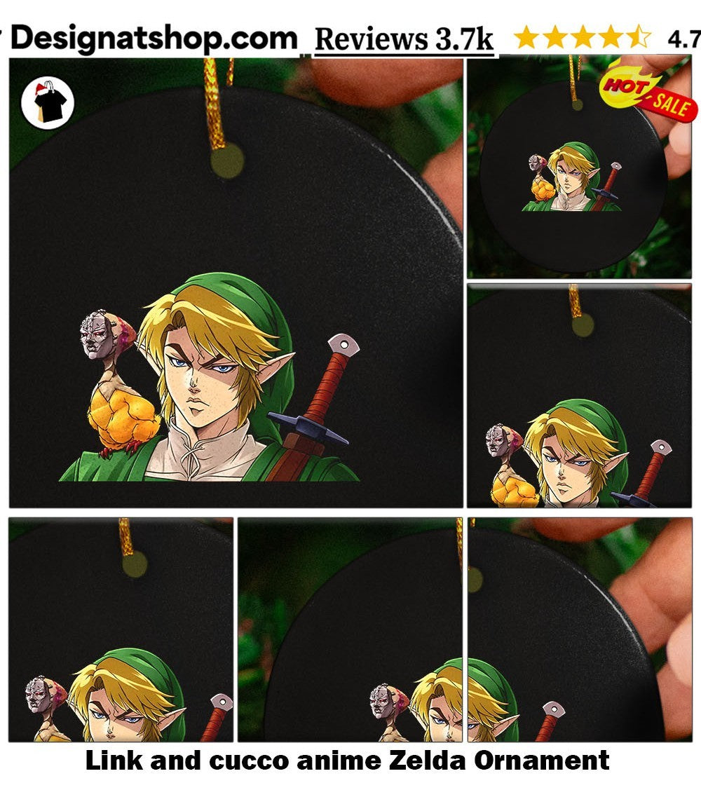 Link and cucco anime Zelda shirt