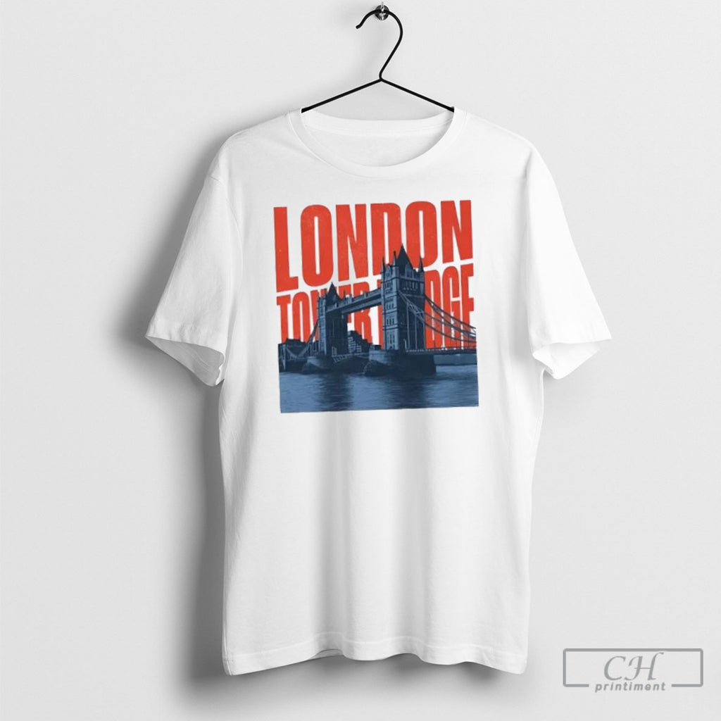 London Tower Bridge Vintage Shirt Sweater