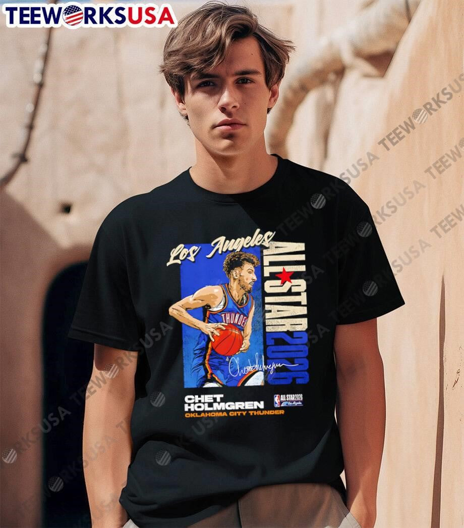 Los Angeles All Star 2026 Chet Holmgren Oklahoma City Thunder shirt