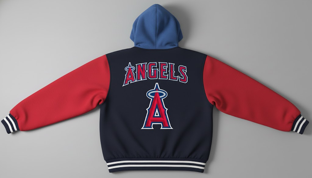 Los Angeles Angels Bomber Hoodie Jacket – Halos Fan Gear Gift