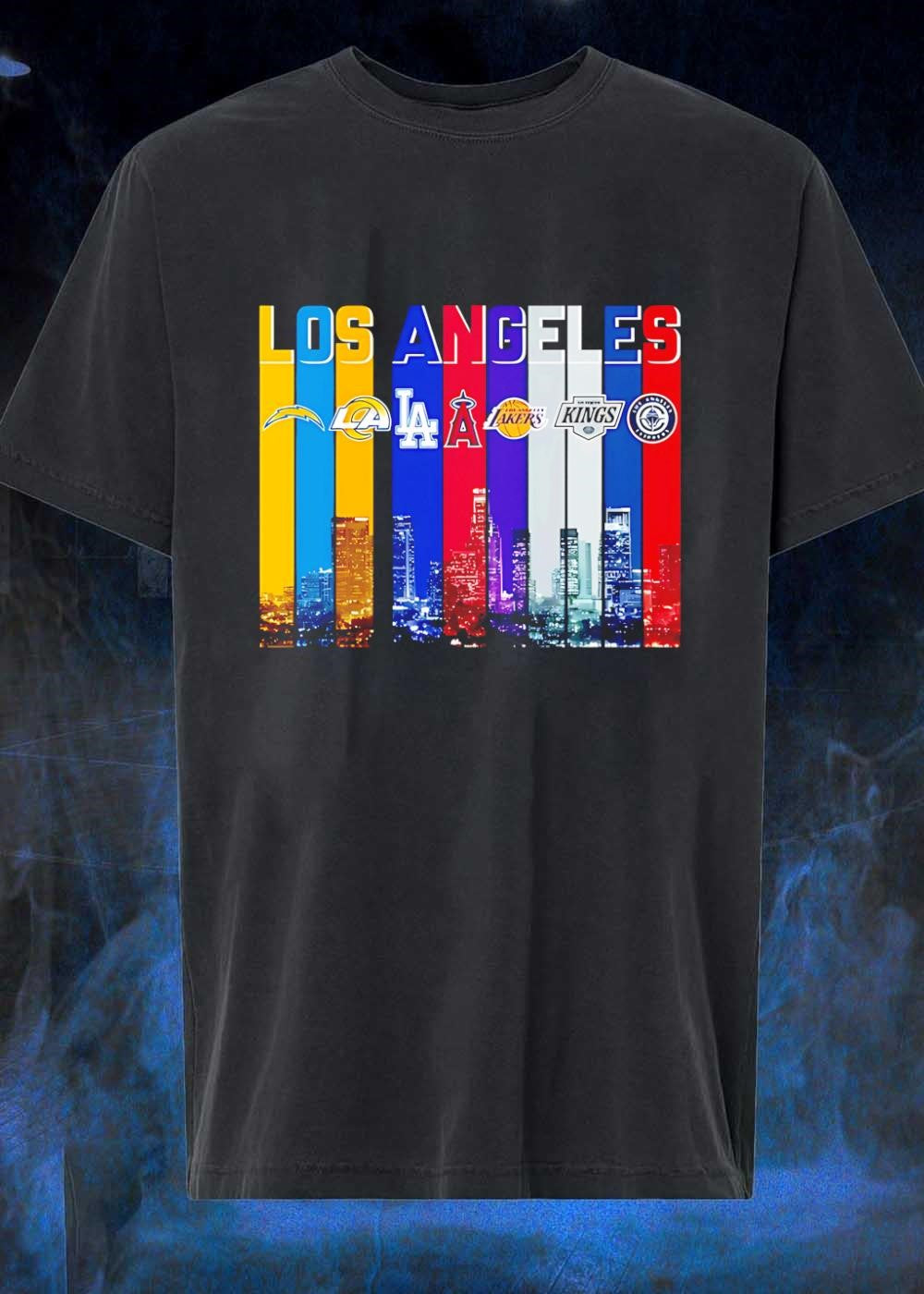 Los Angeles Chargers Rams Dodgers Angels Lakers Kings T-Shirt
