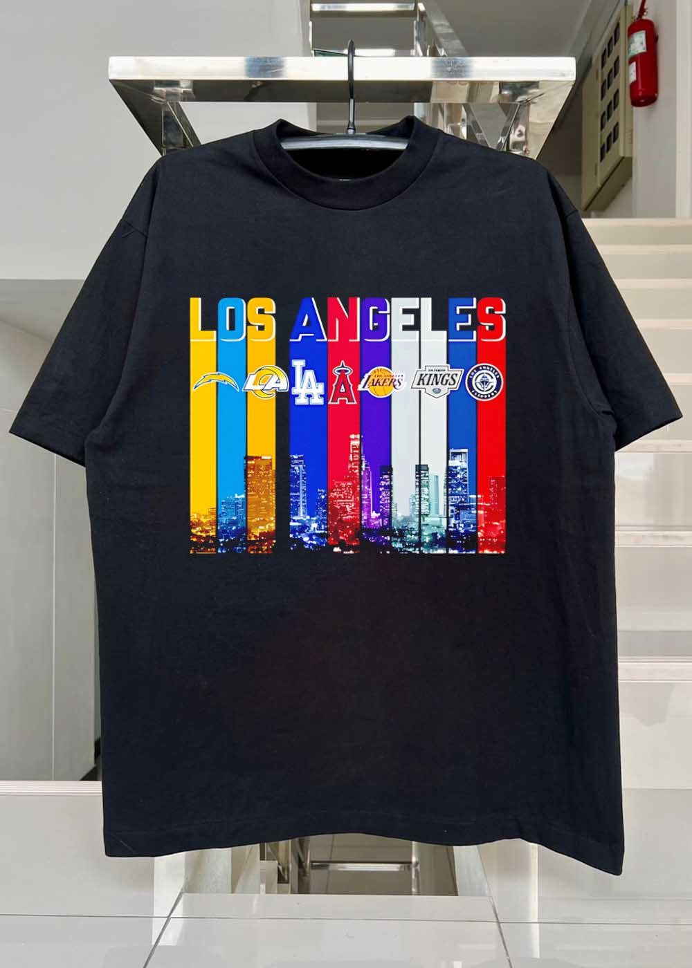 Los Angeles Chargers Rams Dodgers Angels Lakers Kings T-Shirt
