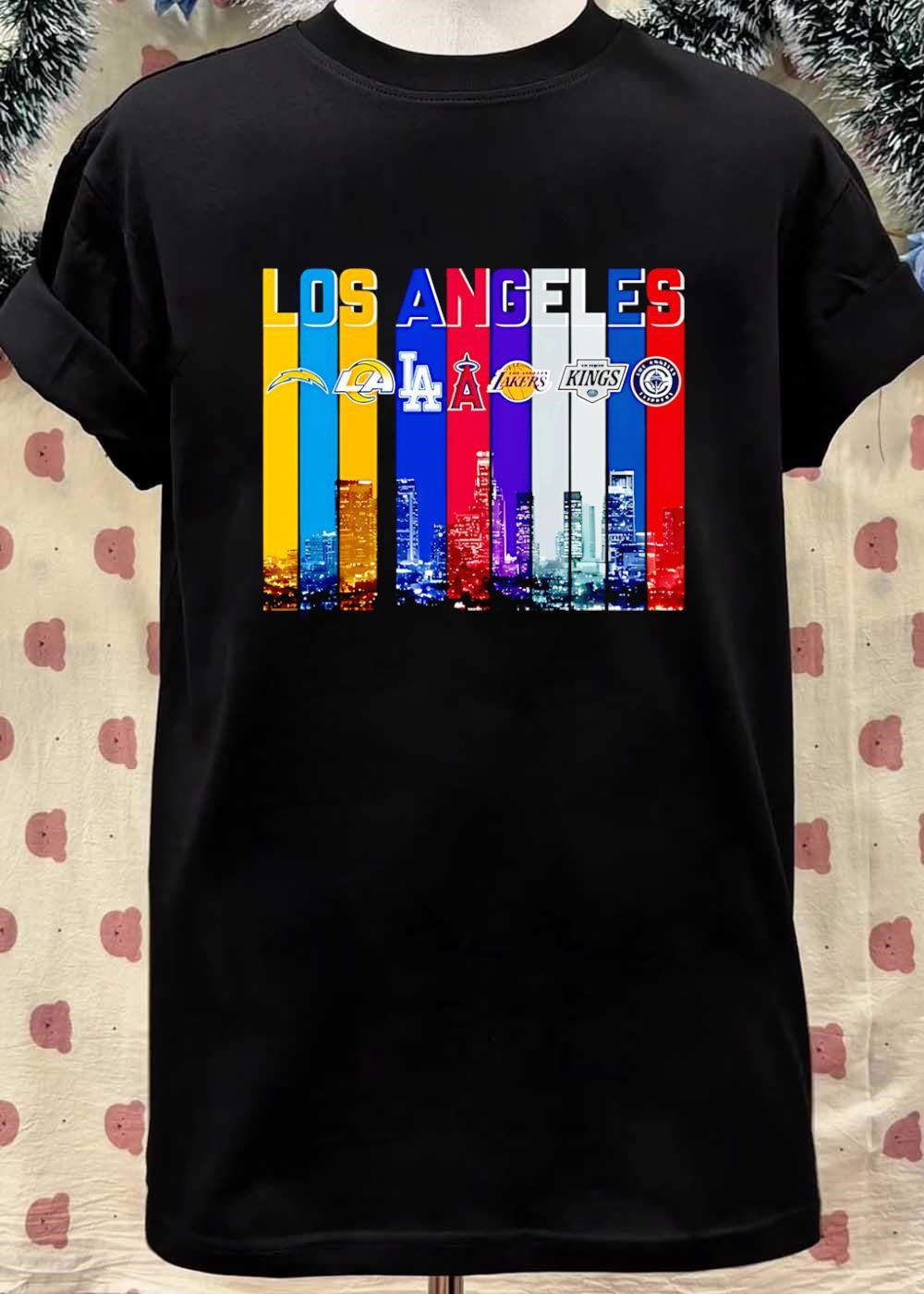 Los Angeles Chargers Rams Dodgers Angels Lakers Kings T-Shirt