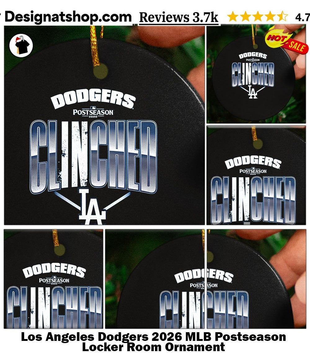 Los Angeles Dodgers 2026 MLB Postseason Locker Room shirt