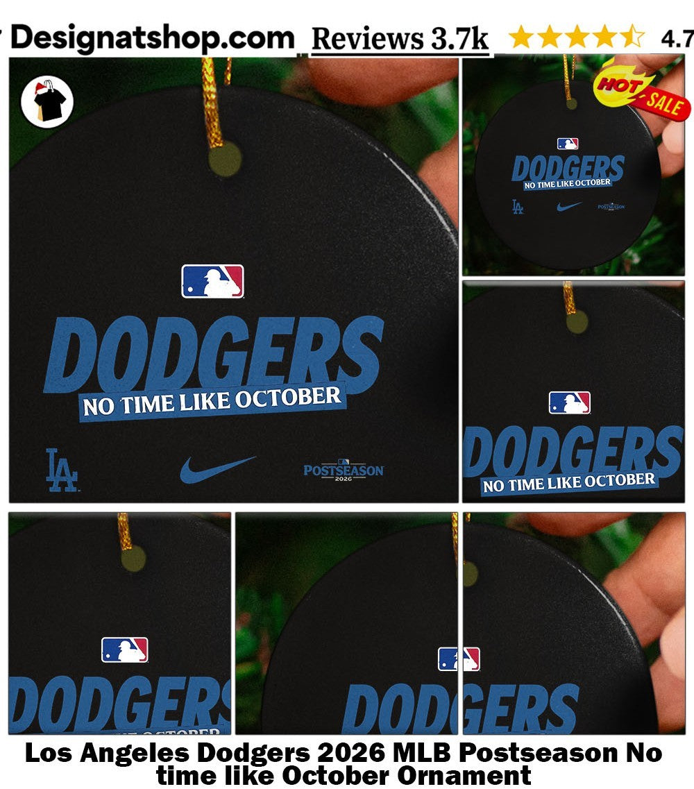 Los Angeles Dodgers 2026 MLB Postseason No time like October shirt