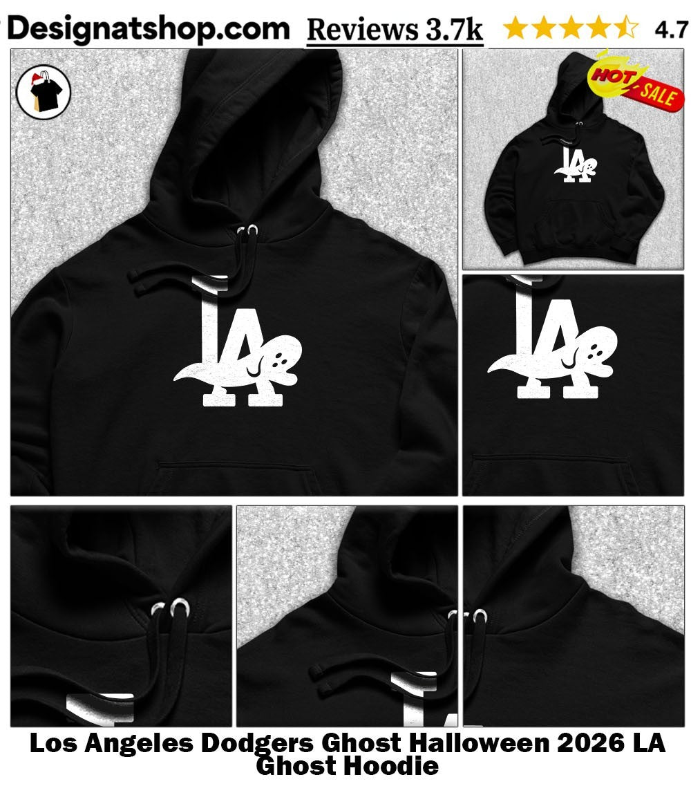 Los Angeles Dodgers Ghost Halloween 2026 LA Ghost shirt