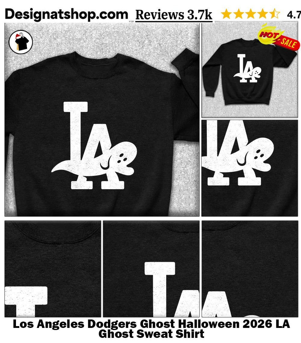 Los Angeles Dodgers Ghost Halloween 2026 LA Ghost shirt