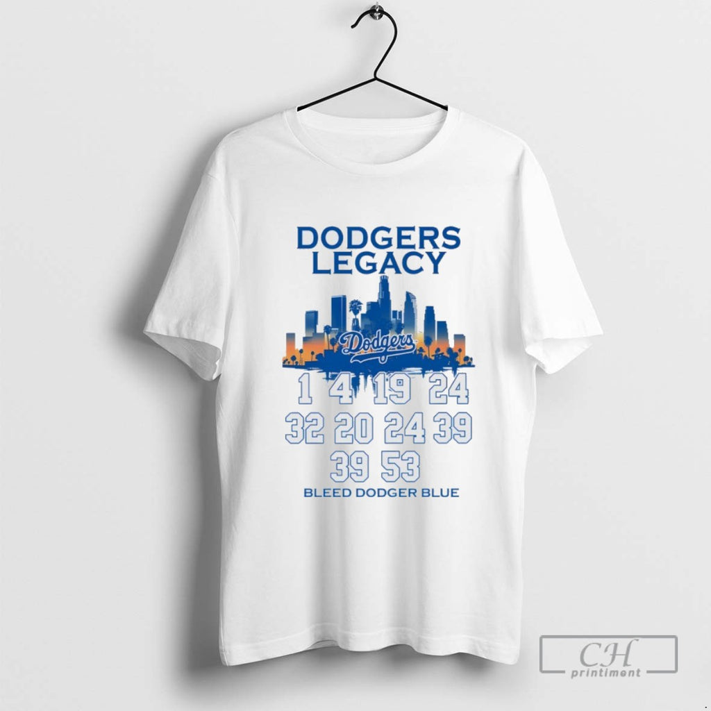 Los Angeles Dodgers Legacy Bleed Dodger Blue Skyline