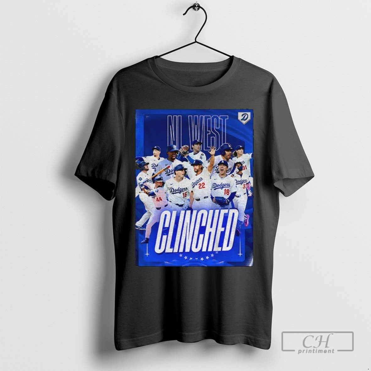 Los Angeles Dodgers Mlb Baseball 2025 Clinched Nl West Division Champs