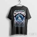 Los Angeles Dodgers Nl West Division Champions 2025 Back 2 Back 2 Back 2 Back