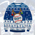Los Angeles Dodgers Ugly Christmas Sweater – Holiday Cheer in Dodger Blue!
