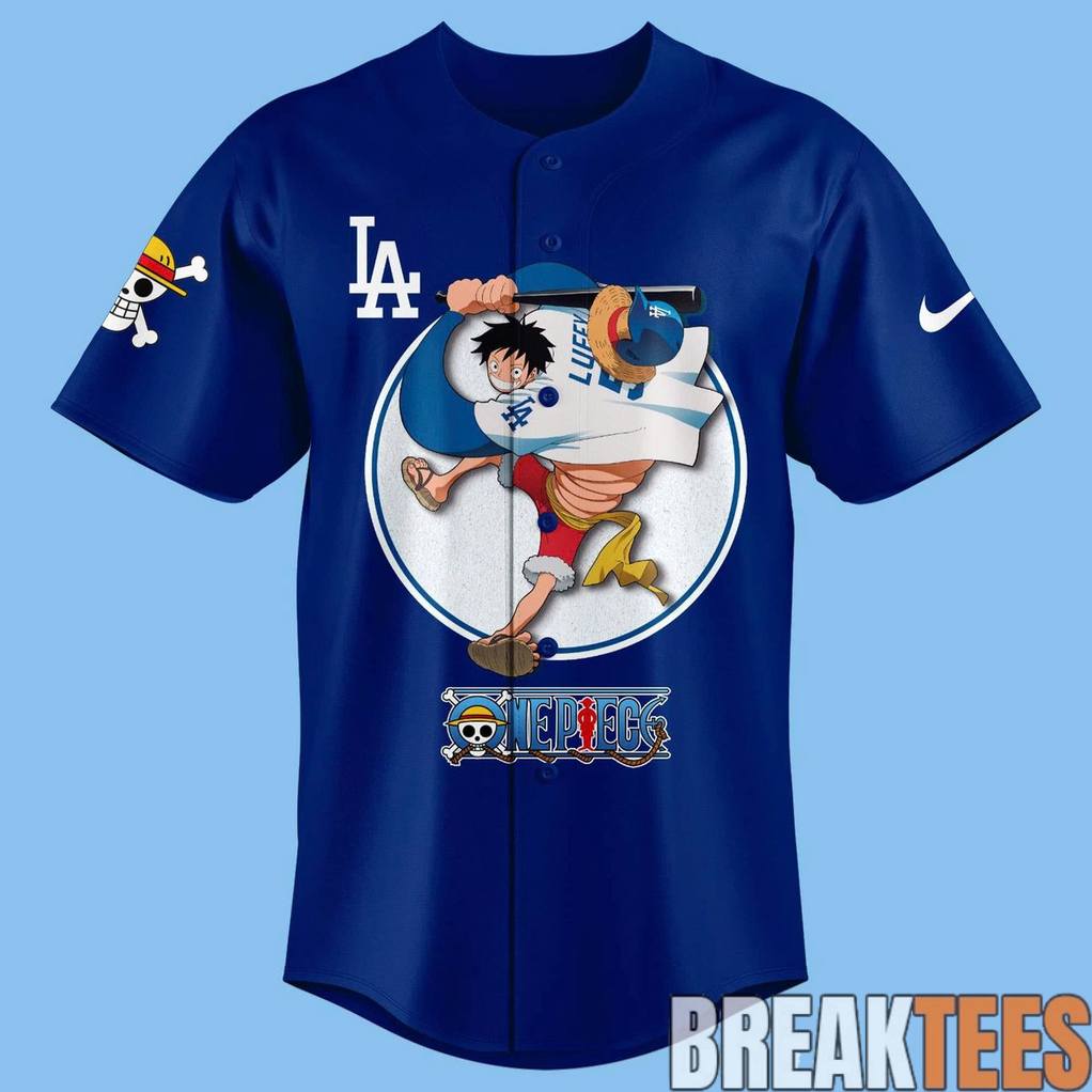 Los Angeles Dodgers x One Piece Night 2026 Baseball Jersey