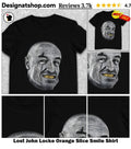 Lost John Locke Orange Slice Smile Shirt